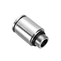 MPOC-G G DRAAD met O-ring metalen ronde rechte fittingen
