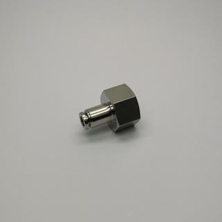 MPCFS 316 stainless steel push fit straight female pneumatic fittings