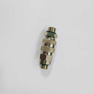 Euro standard Series 21 mini type nickel plated brass pneumatic quick couplings